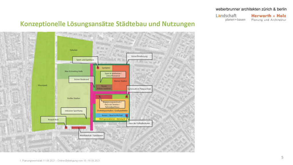 Entwurfsdetails von weberbrunner berlin / Herwarth + Holz / Landschaft planen+bauen